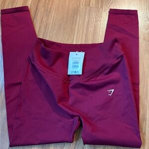 Gymshark Burgundy Women’s Leggings